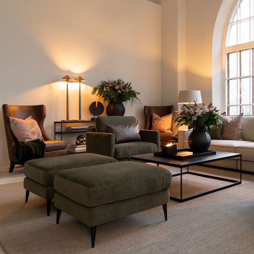 BELLE floral cushion cover -50x50