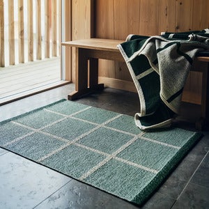 Woven Rug Criss Pop Misty Mint