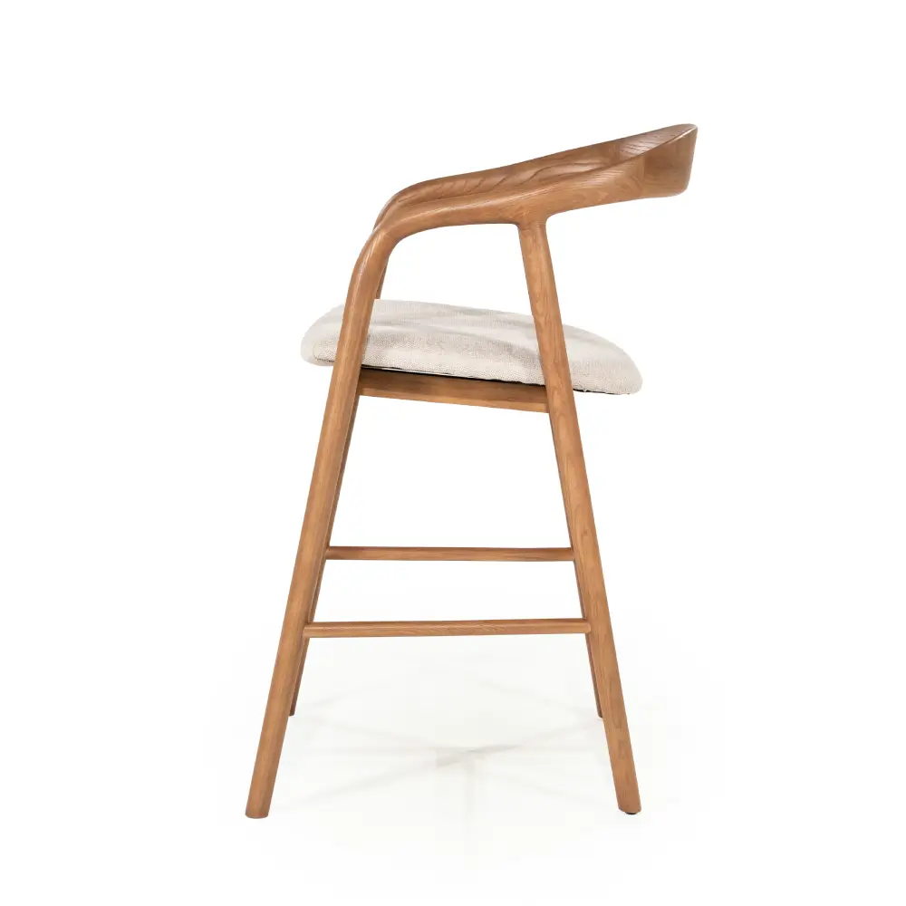 Rayven Bar chair - light brown