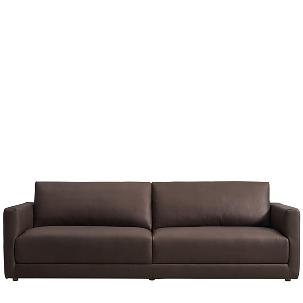 Broome leather sofa - 2-seater-Espresso