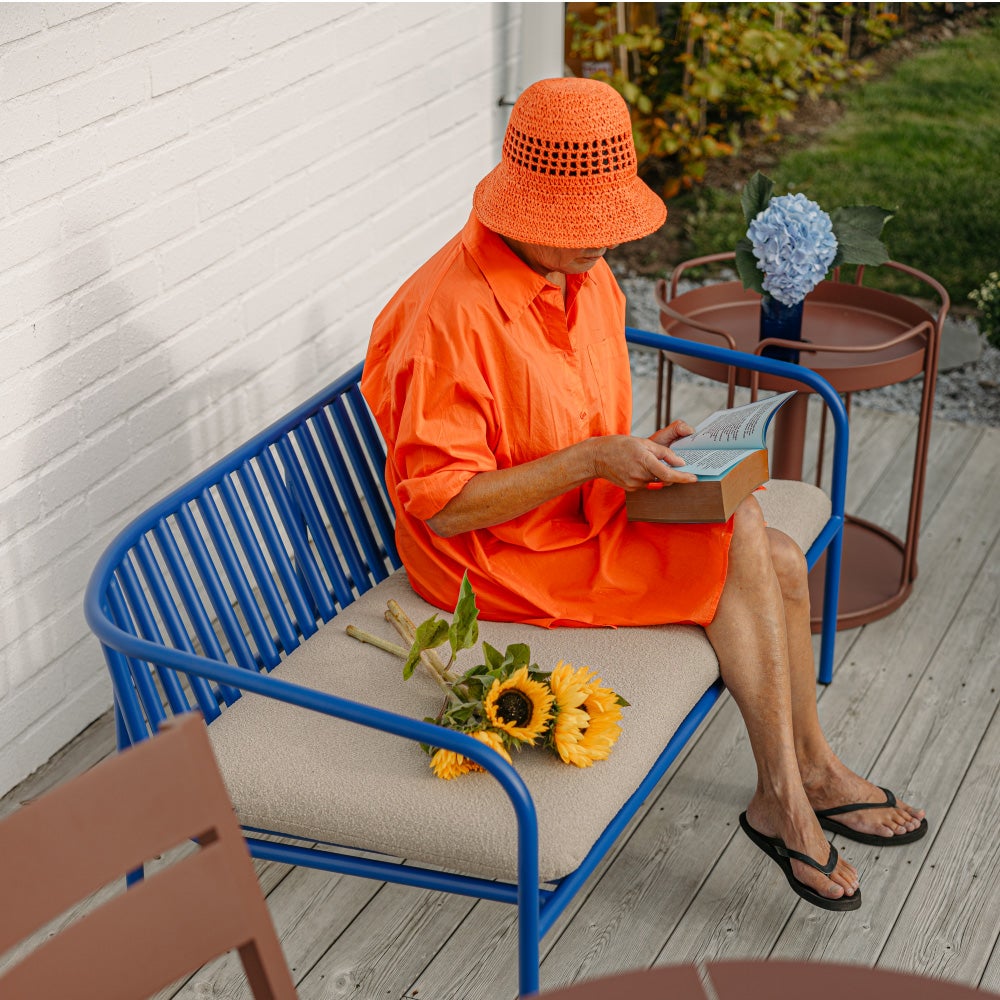 SHADY Side table - Zin Red