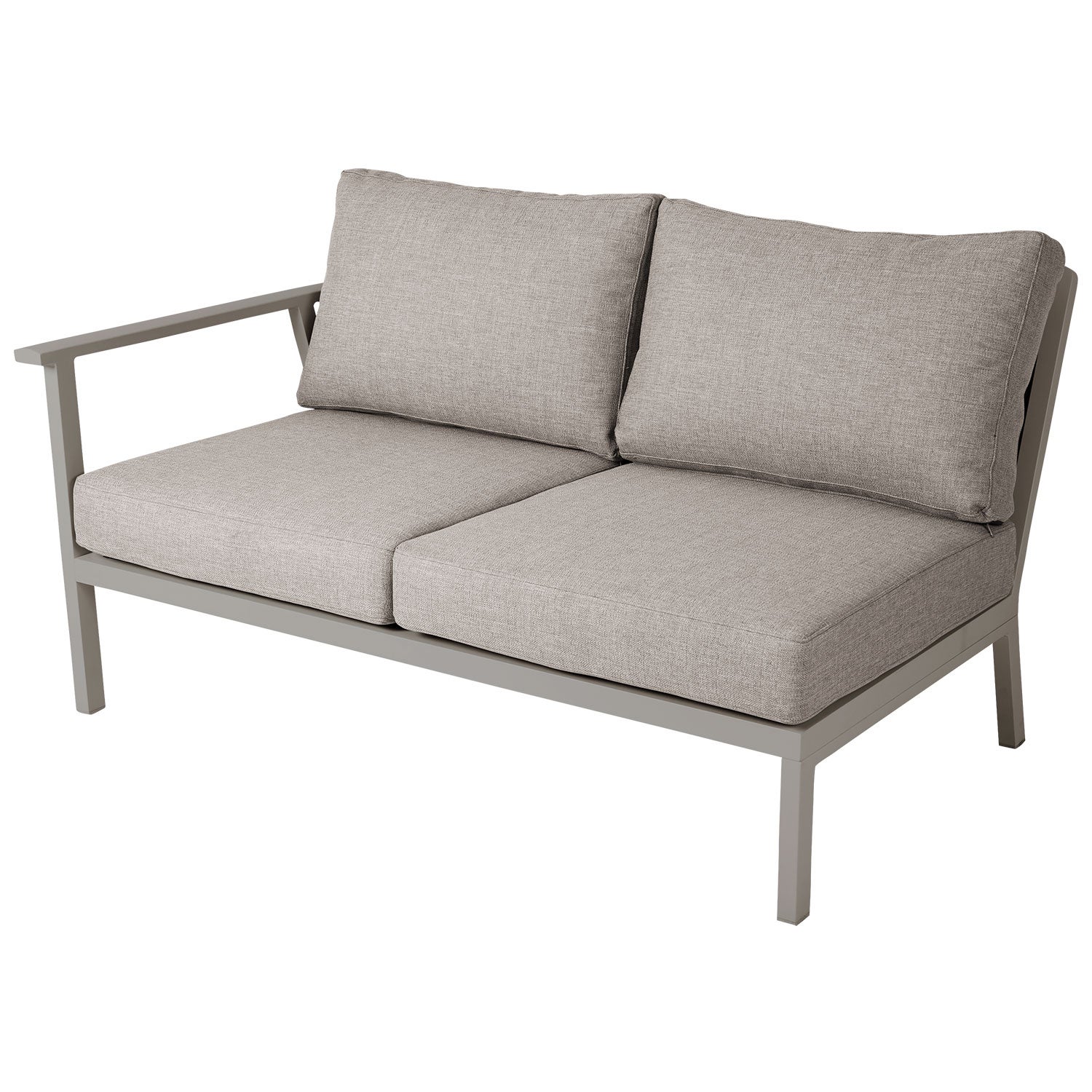 Samvaro right+left end 2-seater khaki