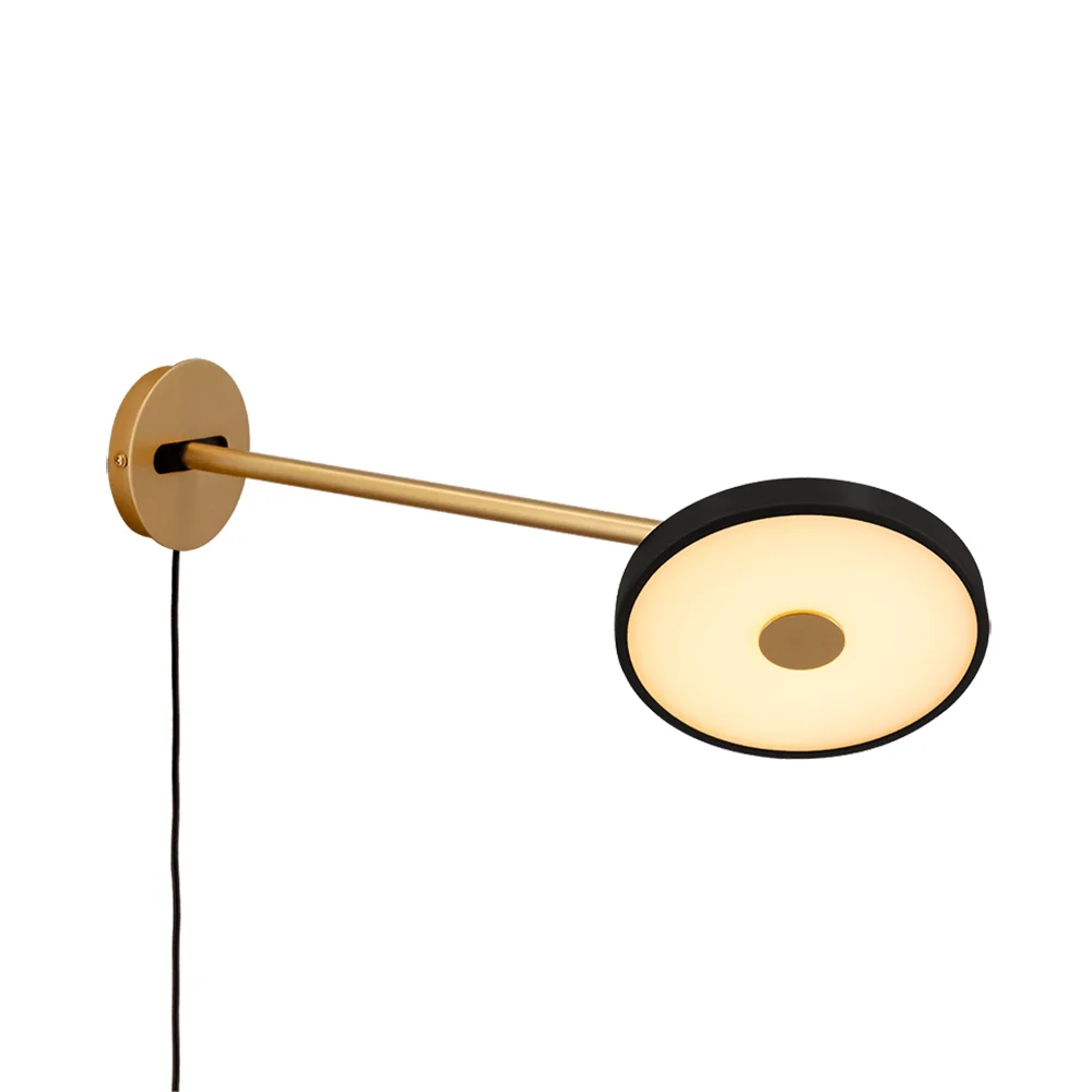 Asteria Wall Long Lamp Ø15 cm Black 