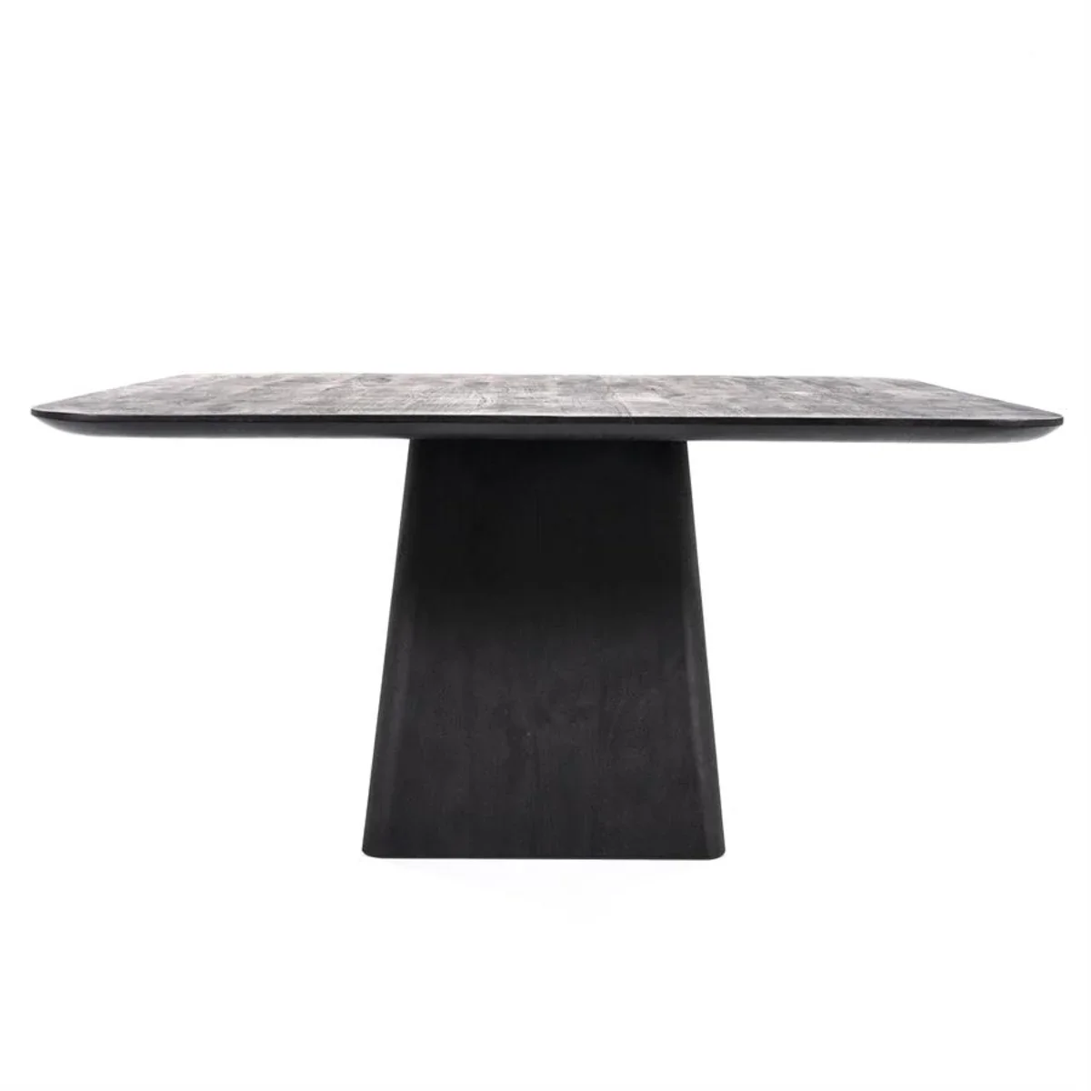 Aron 150x76 dining table 150x150x76 cm wood black