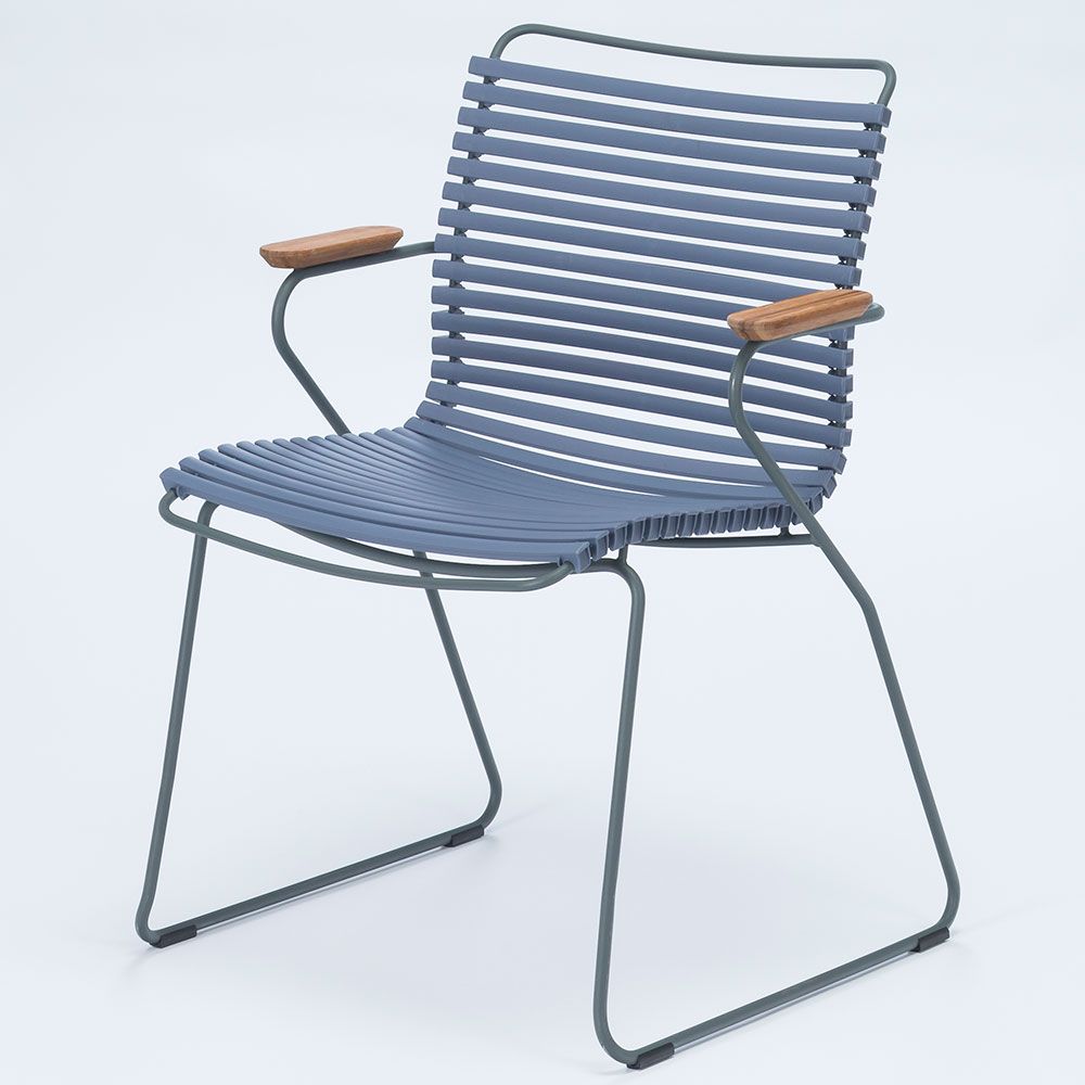 Click armchair dove blue