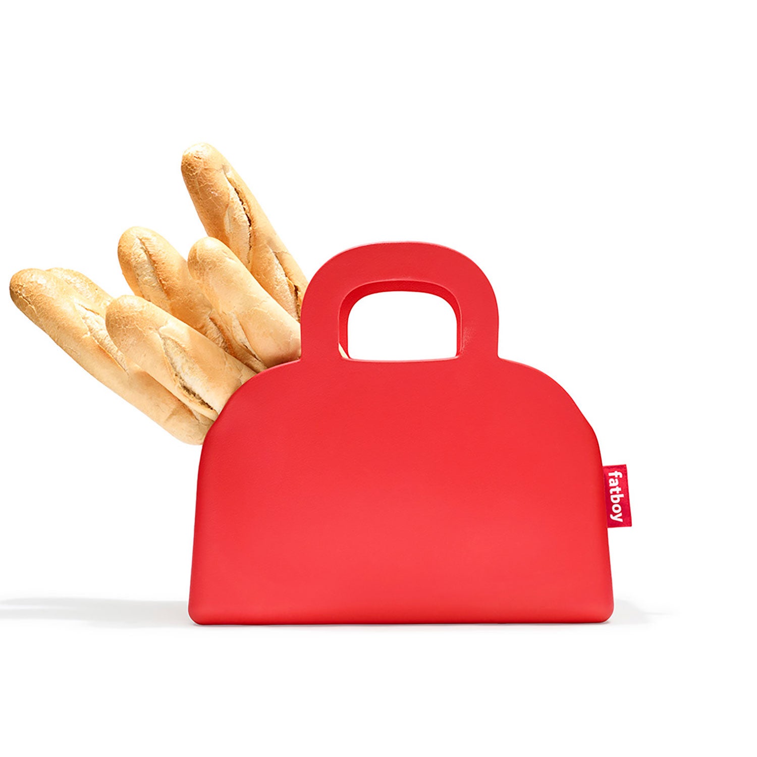 Sjopper-kees shopping bag red