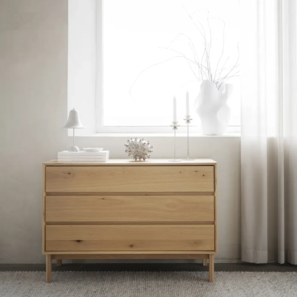 Mackay chest of drawers 110x45 cm oak