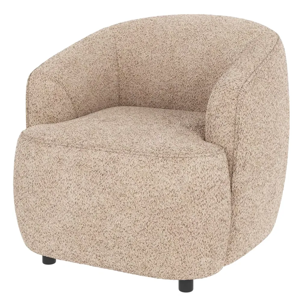 Dermot armchair fabric Anna light beige