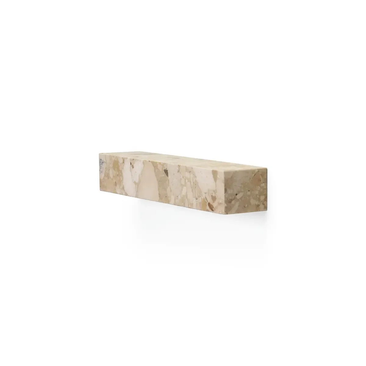 Plinth Shelf, Marble Kunis Breccia