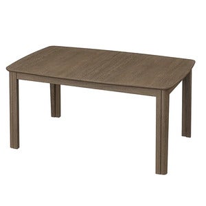 SM107 Dining table 101x160-316-368 cm Mocha brown lacquered oak oiled look