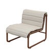 Al Dente lounge chair Weave Desert red