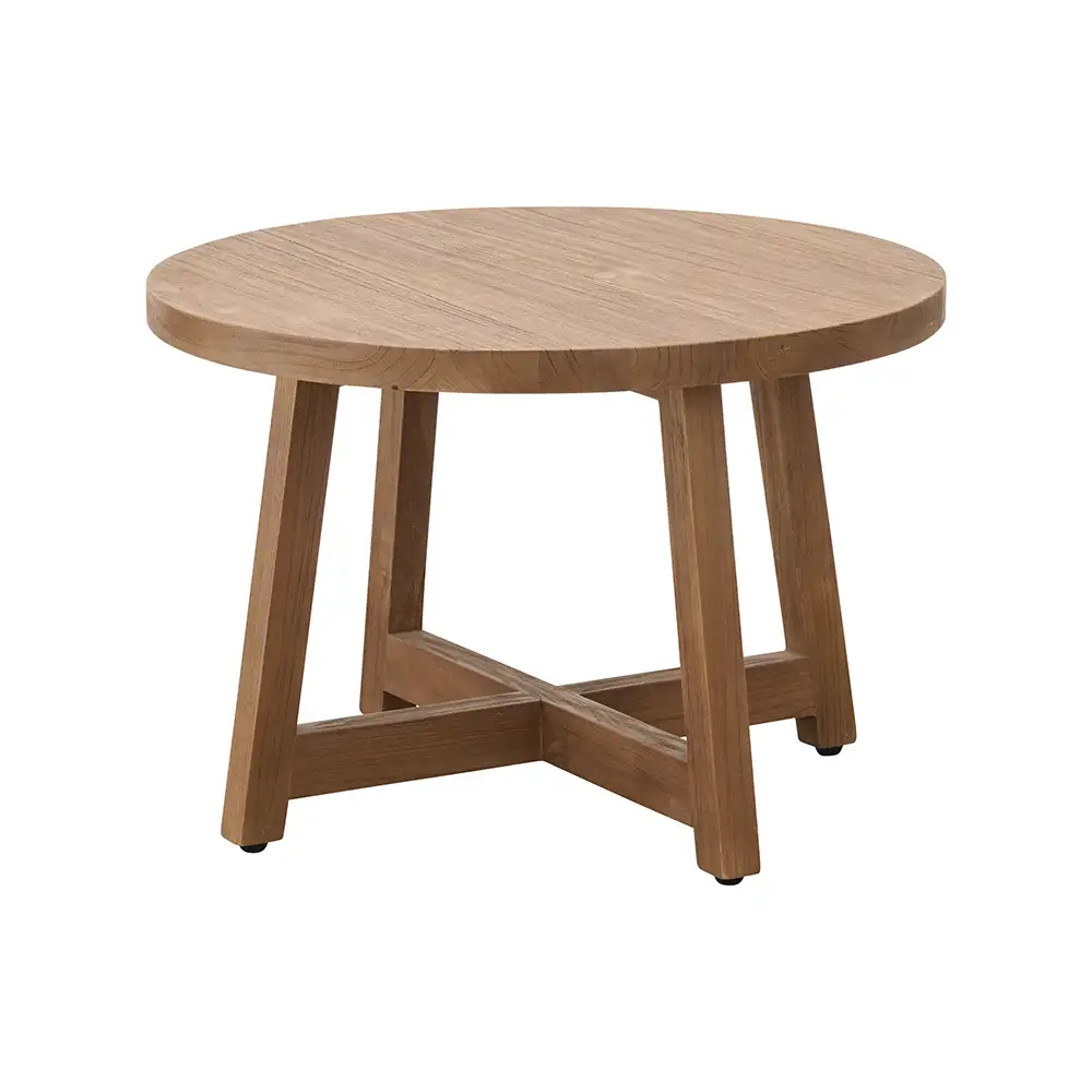 Aksel coffee table Ø75 cm teak