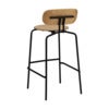 Curious Bar Stool Oak/Black
