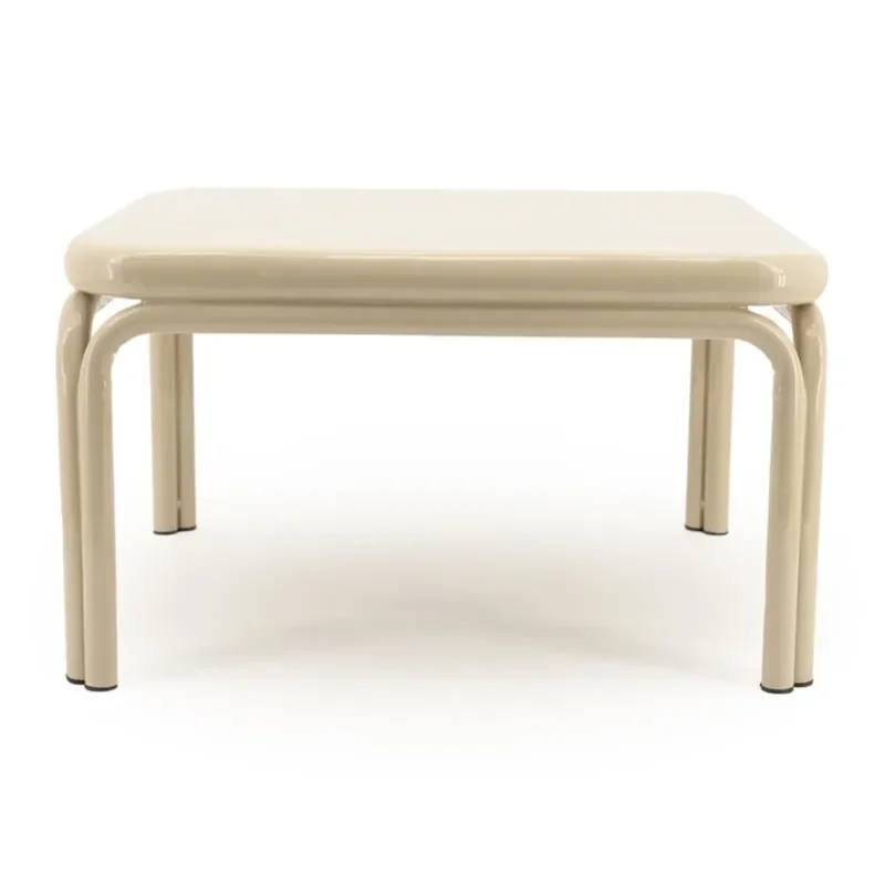Coffee table Zilo - beige 63x63x35 cm