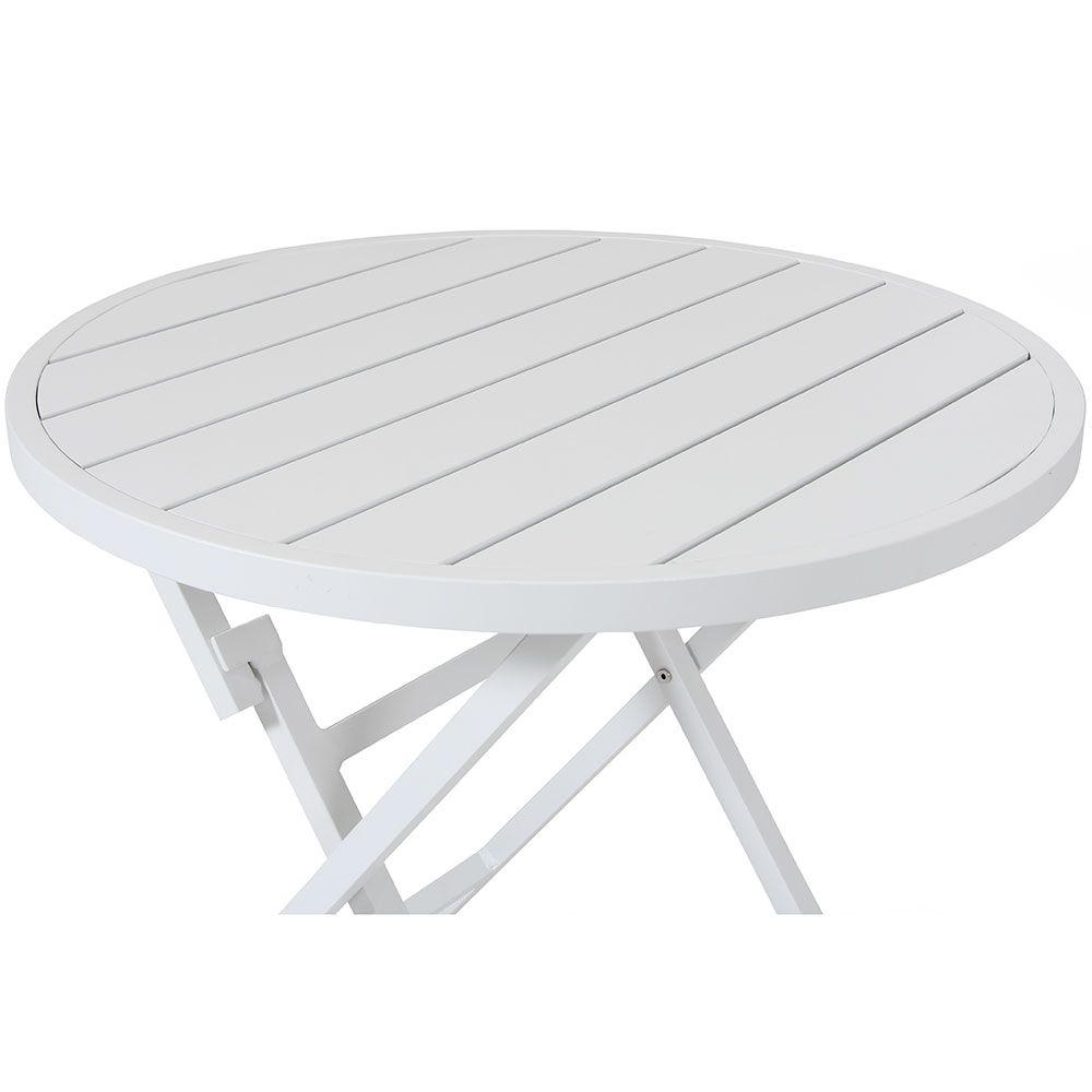 Wilkie folding table 72 cm white