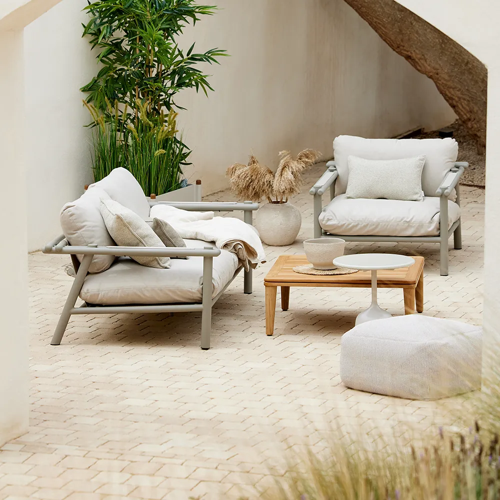 Sticks Armchair Taupe