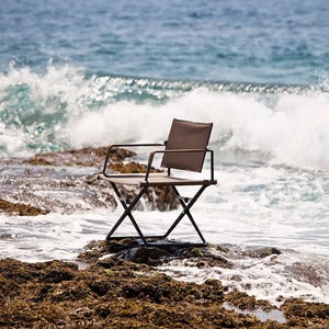 Seax armchair Black/Taupe