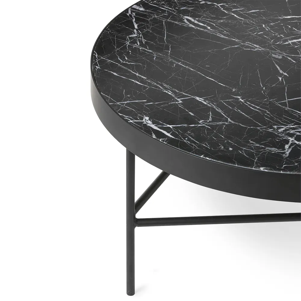 Marble Coffee table - Black