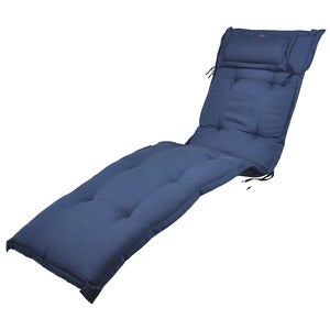 Blue structure Sunbed cushion Canyon (Thick)