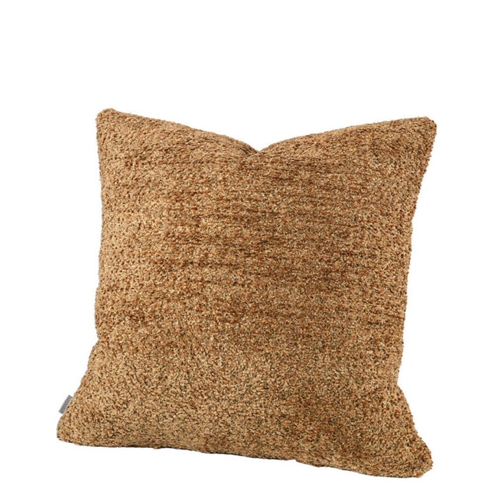 Vega cushion cover - 50x50 cm-Brandy