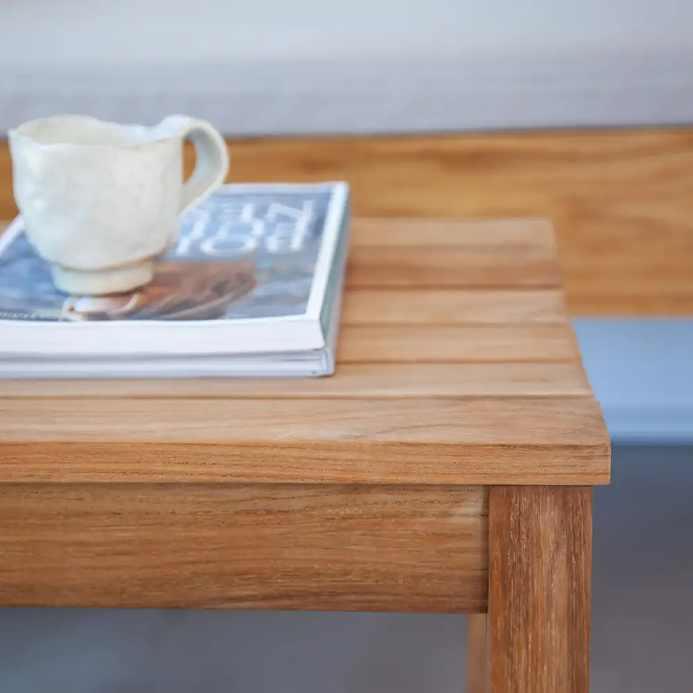 Vega bench 120 cm teak