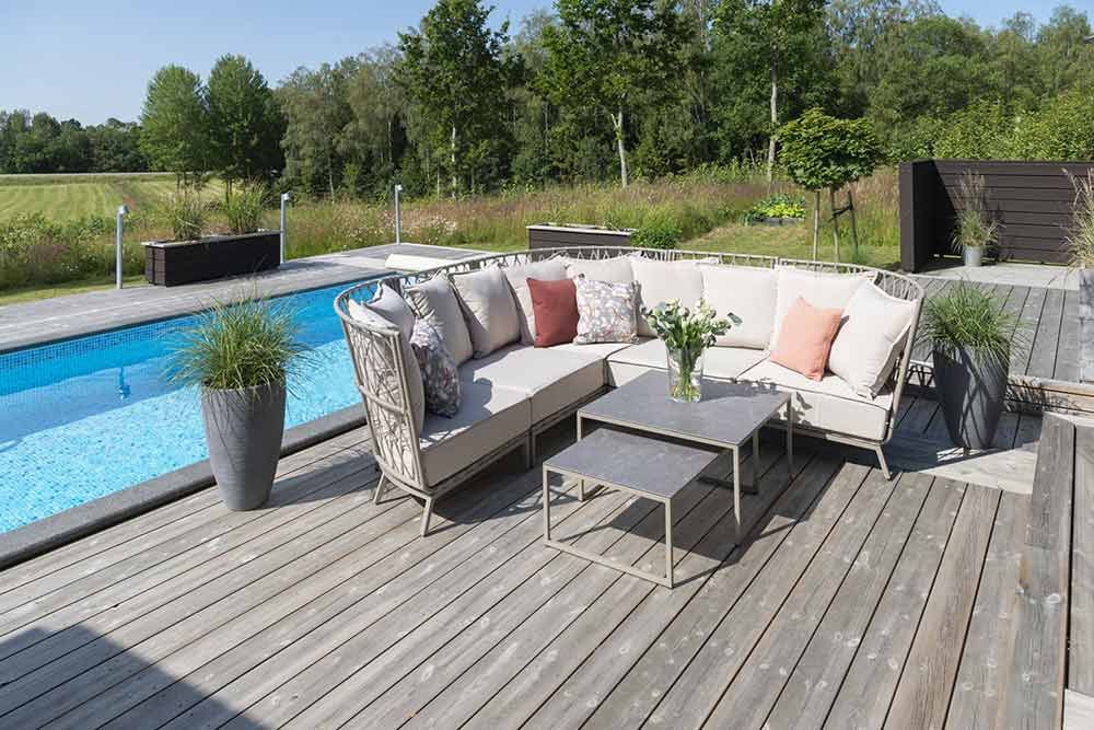 Jet Set Corner Sofa Beige 