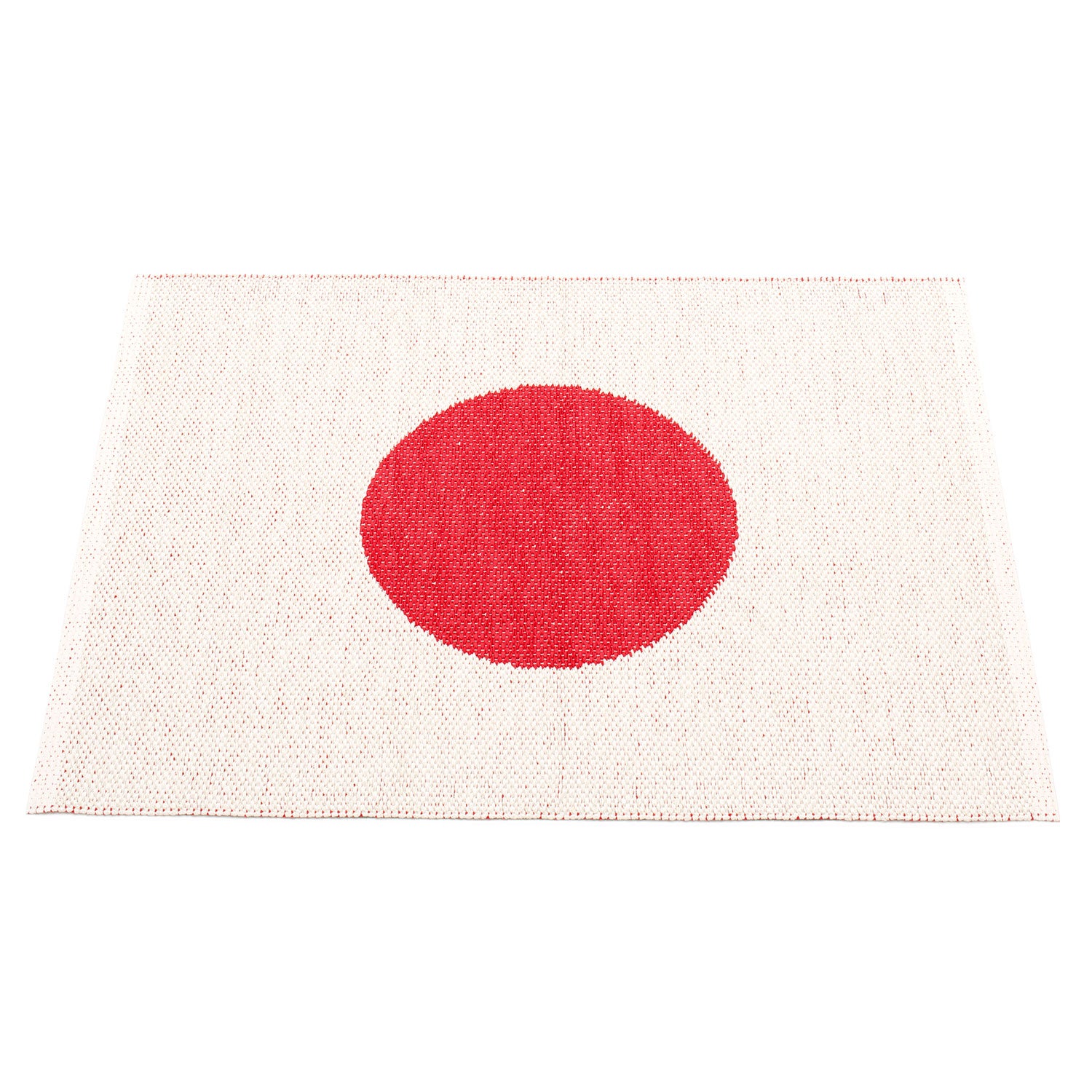 Vera Carpet 70x90 cm small one red / vanilla