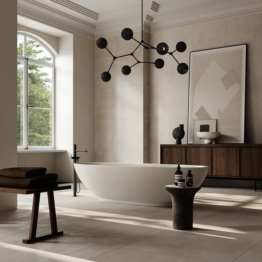 Trumpet Table, Tall - Calacatta