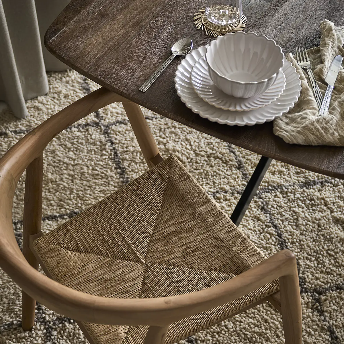 PORTLAND Armchair Natural