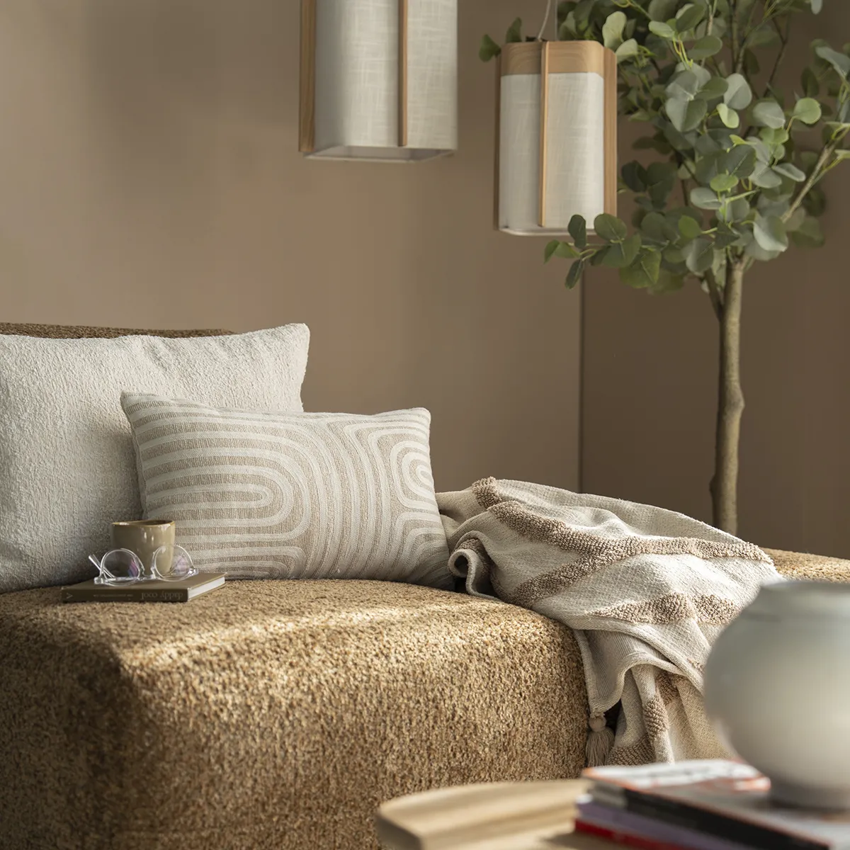 Decorative Cushion Arlo 30x50 cm Beige
