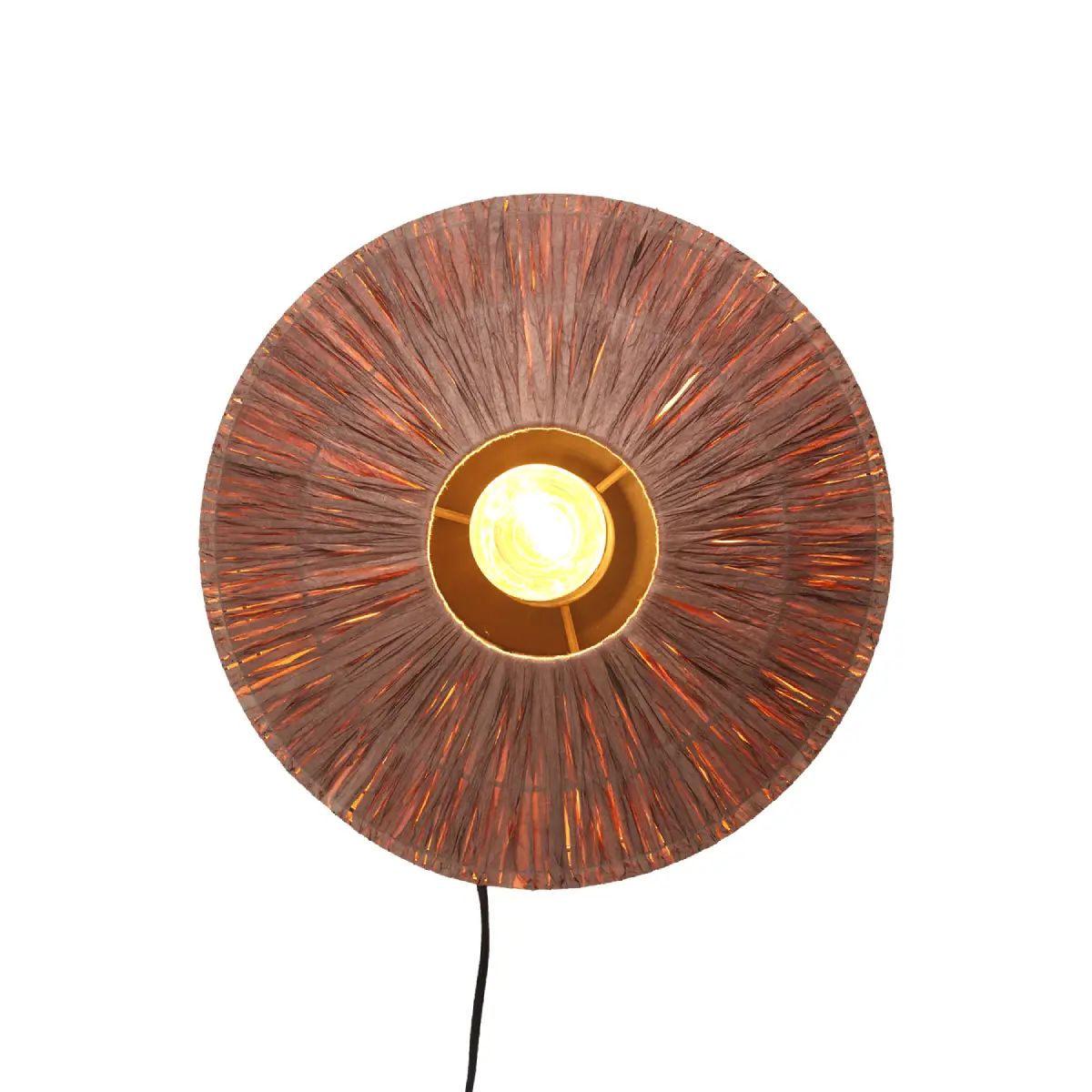 LANDO Wall lamp Brown Ø32xD18 cm