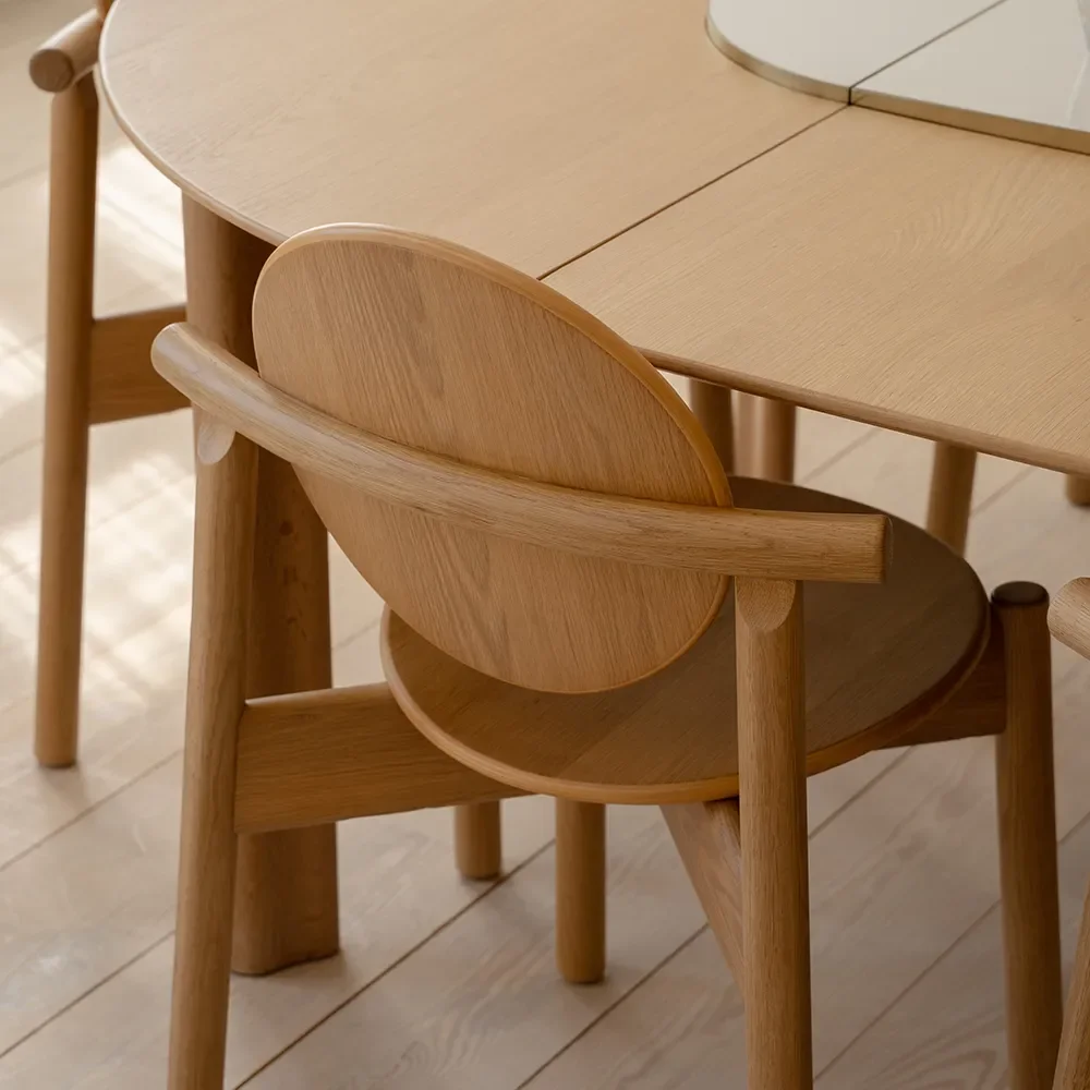 Dining Chair in Oak Heiko