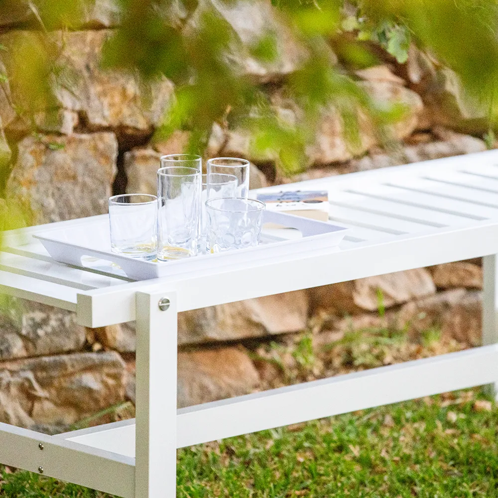 Bench 135 Cm White