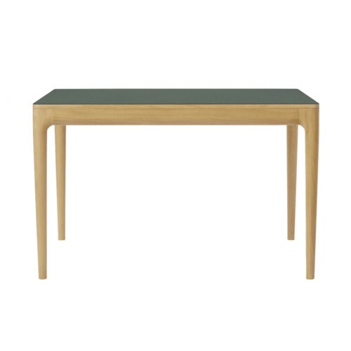 Heart'n'Soul Dining Table 120/220x90x75 Oak/Moss Green