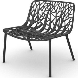 Forest lounge armchair Dark Blue