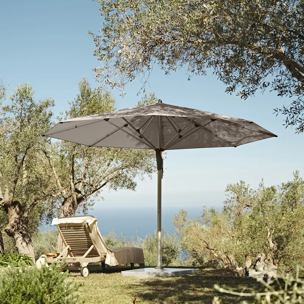 Fortello 400 cm parasol alu Cat.5 603 Horizon