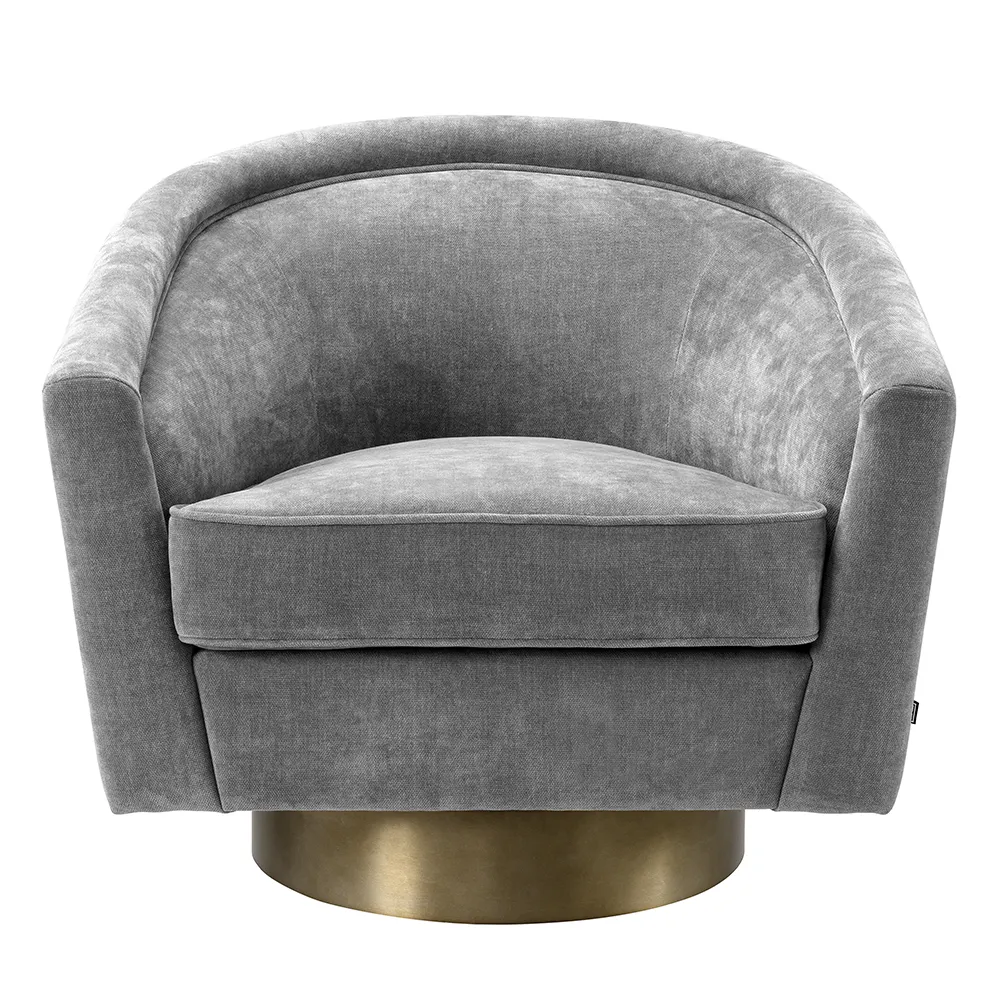 Swivel Chair Catene Clarck grey