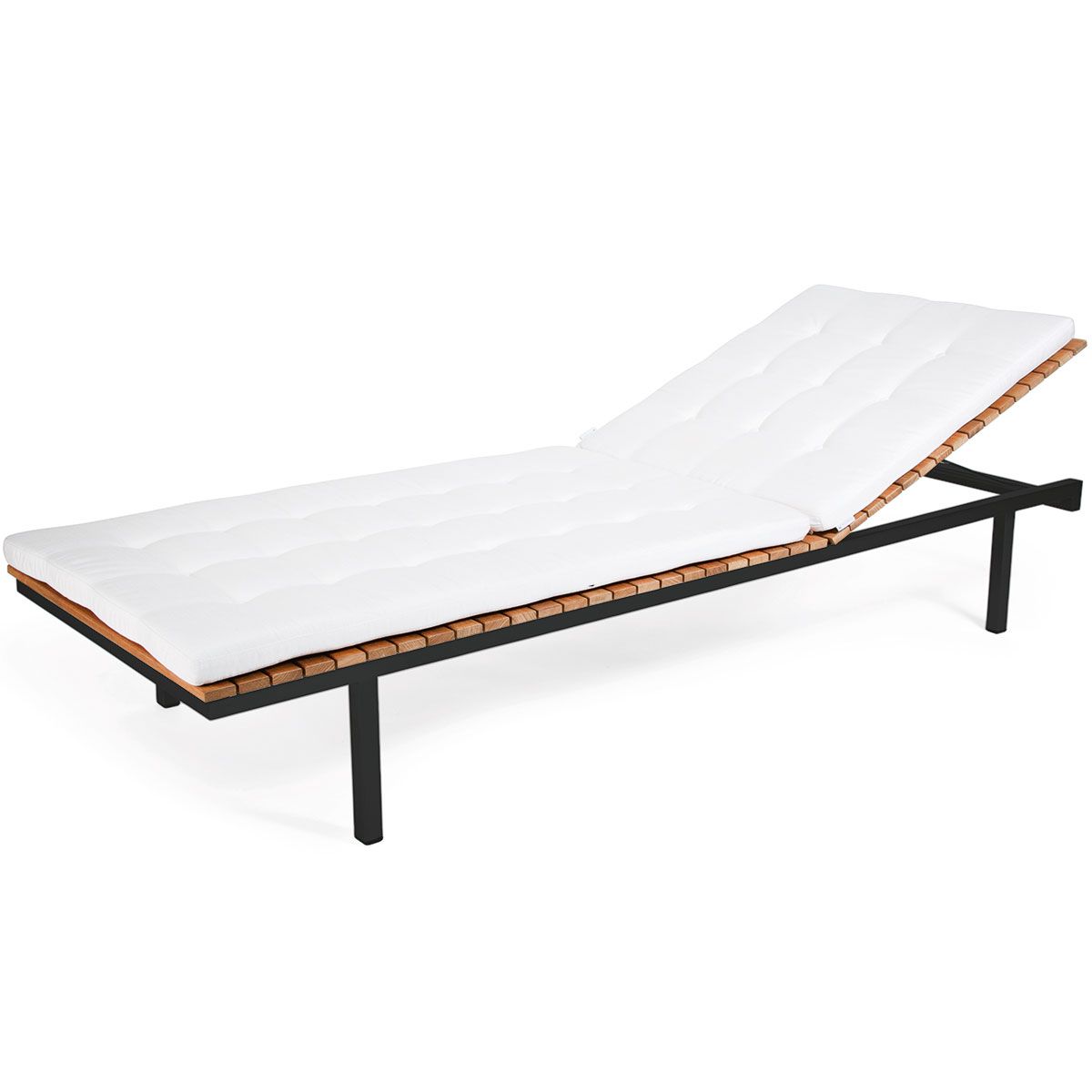 Häringe Sunbed Teak/Black