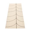 Woven Rug Leif Dark Brown 70x180 cm