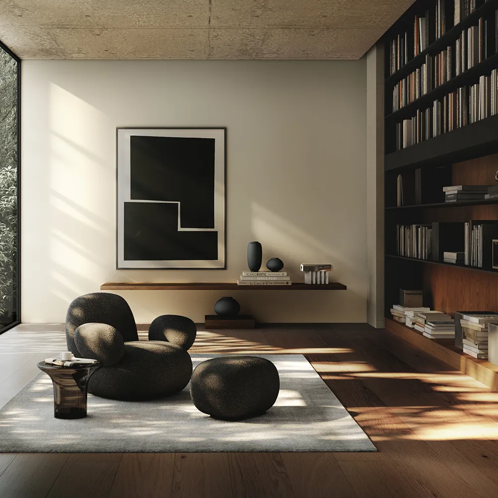 Trumpet Table, Low - Smoked Forest