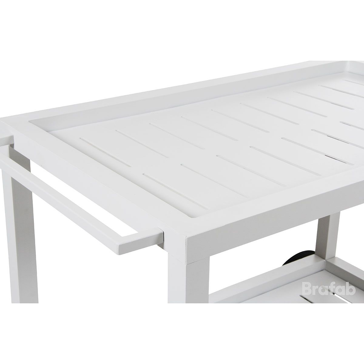 Belfort serving trolley white