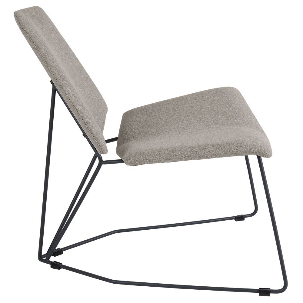 Pollux armchair anthracite/sand