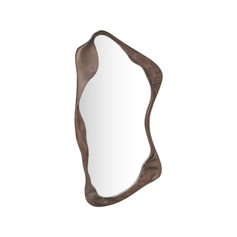 Kiri small 60x120x4 cm Glass & Wood Brown