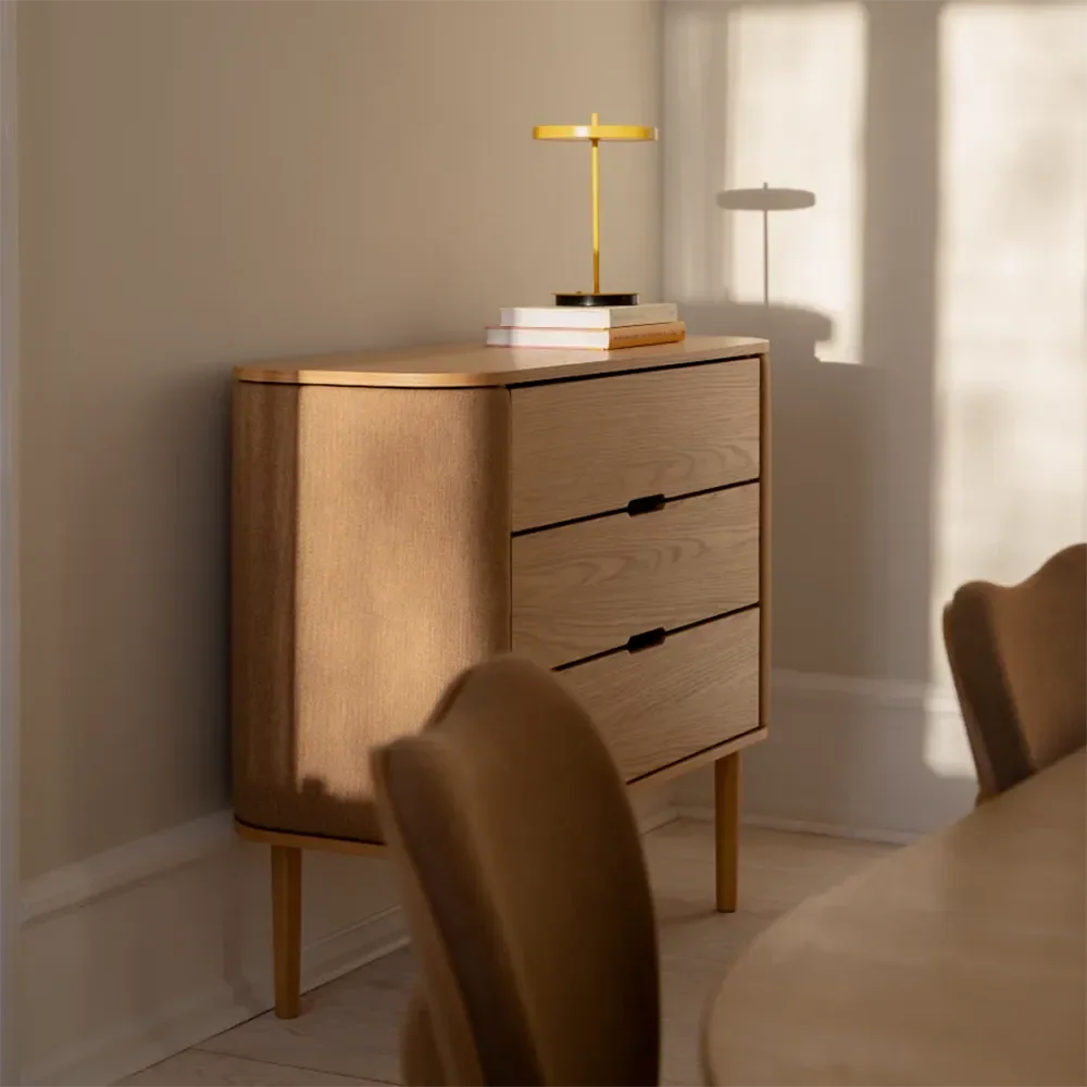 Treasures Chest of Drawers Oak/Sugar Brown