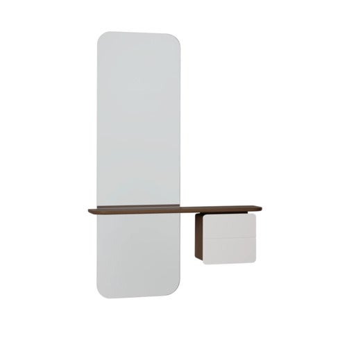 One More Look Mirror Dark oak/Nuance Mist