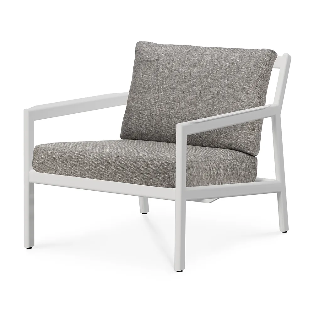 Jack Lounge Chair White/Mocha 