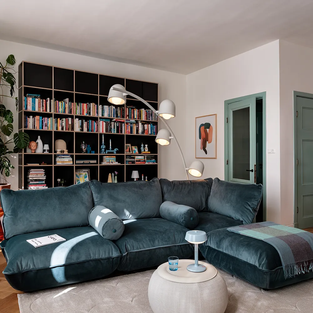 Sumo Module Velvet Recycled Petrol