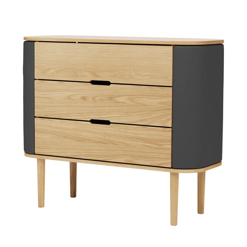 Treasures Chest of Drawers Oak/Shadow