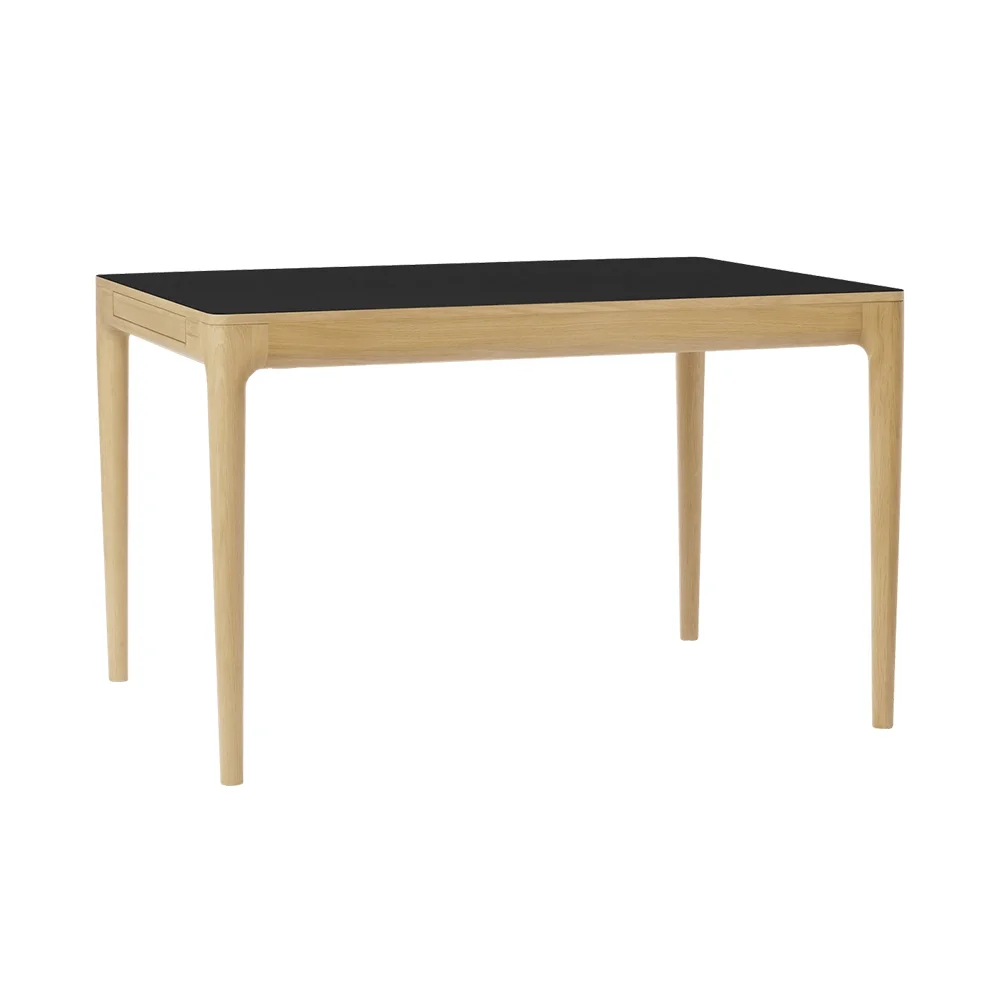 Heart'n'Soul Dining table 120/220x90x75 Oak/Black