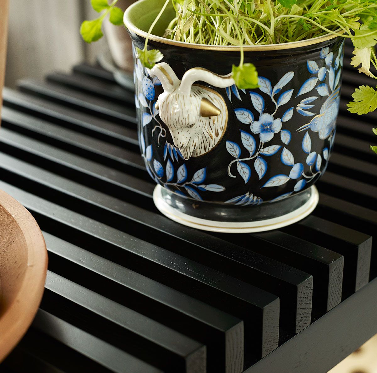 Cutter Bench 120 cm Black Oak